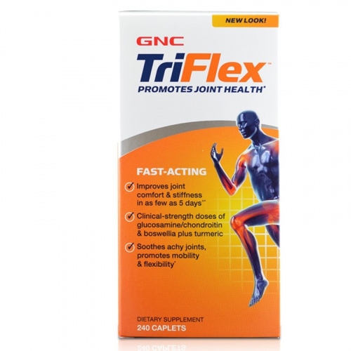 GNC TriFlex 5合1 3倍活速效關節配方 (TriFlex Fast Acting) [240粒]