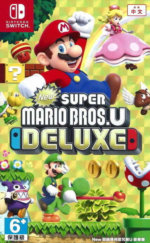 Nintendo New Super Mario Bros. U Deluxe 日文版 (含中文繁體)