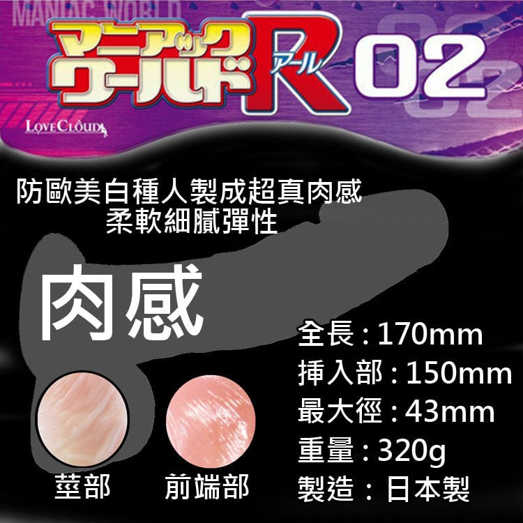 瘋狂世界 R02 防真假陽具