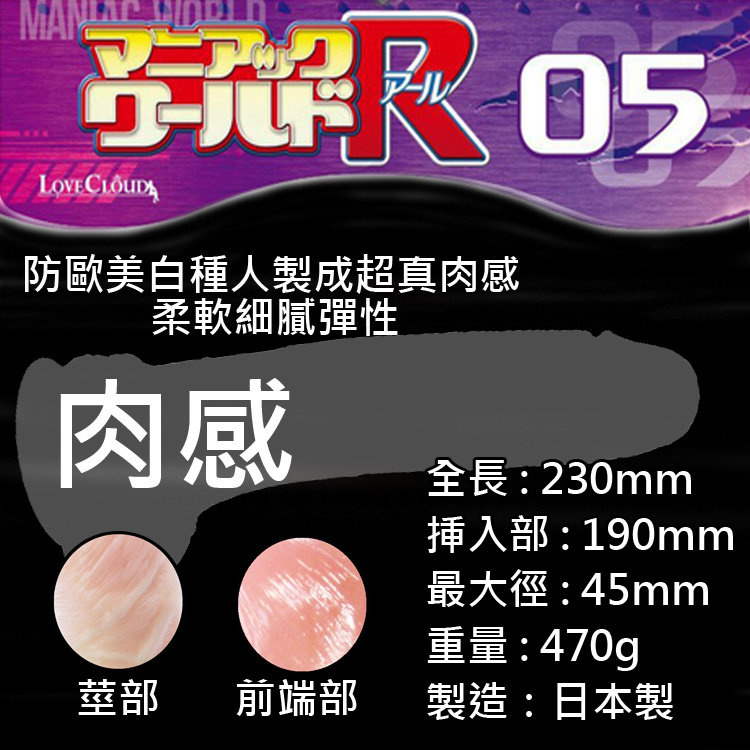瘋狂世界 R05 防真假陽具