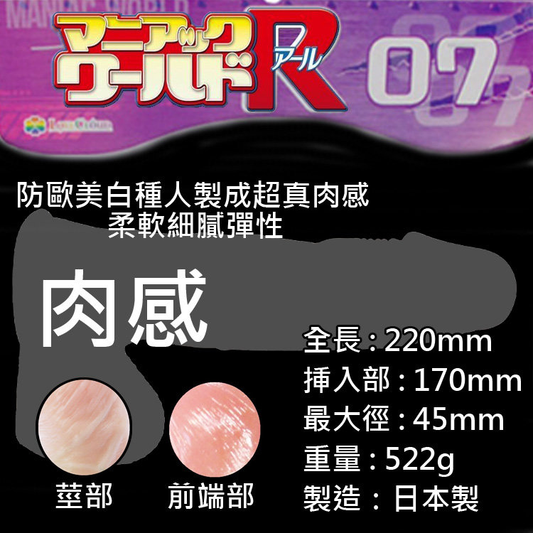 瘋狂世界 R07 防真假陽具