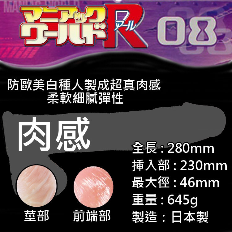 瘋狂世界 R08 防真假陽具