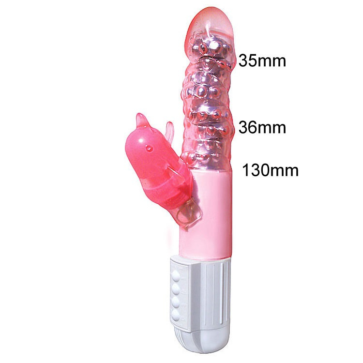 Tobelca 鋼球旋轉功能震動棒Pink