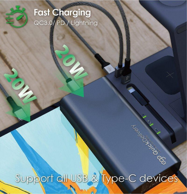 【全港免運費 行貨1年保養】EGO AllyStand 6in1 無線充電座