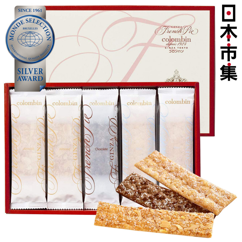 日本Colombin 3款雜錦 銀座法式糖烤 金賞酥餅禮盒 (1盒20件)【市集世界 - 日本市集】