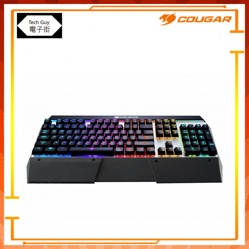 Cougar【Attack X3】Cherry MX RGB 背光機械式鍵盤