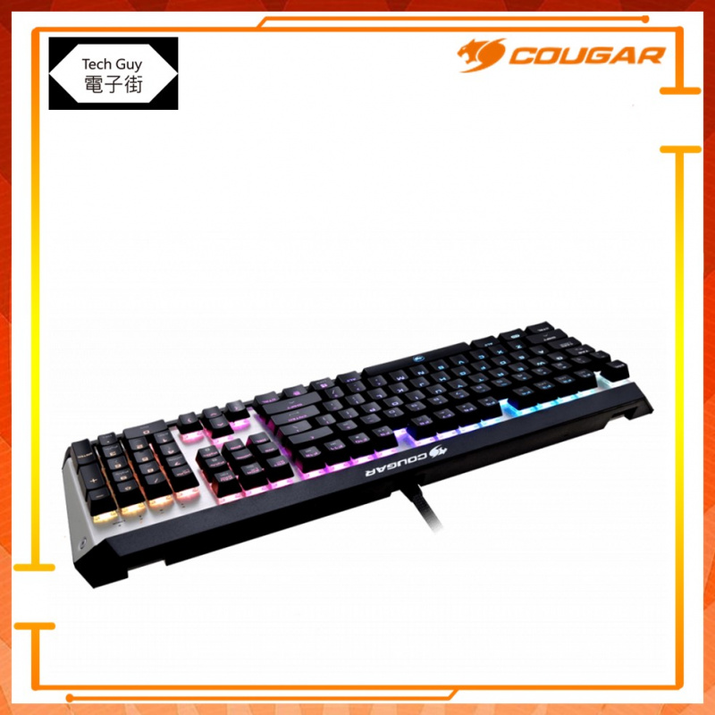 Cougar【Attack X3】Cherry MX RGB 背光機械式鍵盤