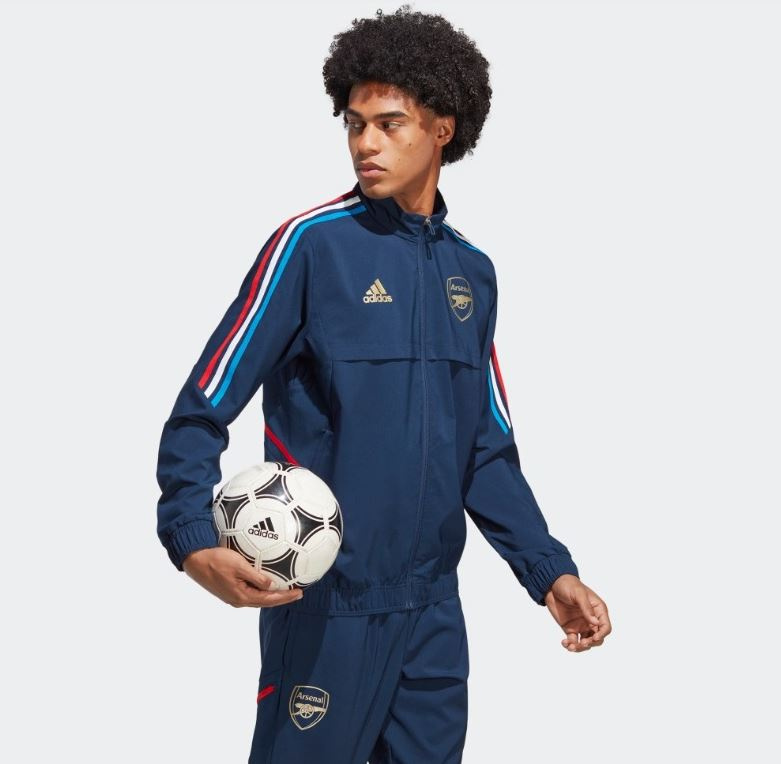 Adidas Arsenal 阿仙奴 2022-23 French Presentation Jacket