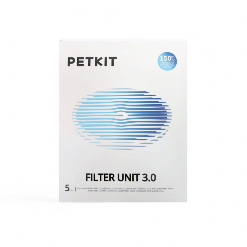 PETKIT Eversweet 三重濾芯3.0替換裝 (5片裝)