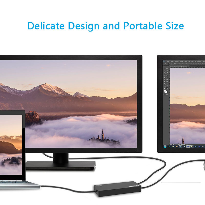 Wavlink Thunderdock SE/Thunderdock SE III - Thunderbolt™ 3 Dual 4K Mini Docking Station (WL-UTD04)