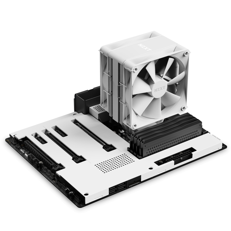 NZXT T120 CPU Air Cooler - ( Black / White )