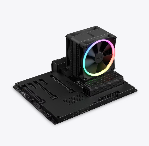 NZXT T120 RGB CPU Air Cooler with RGB - ( Black / White ) NZXT T120 RGB CPU Air Cooler with RGB - ( Black / White )