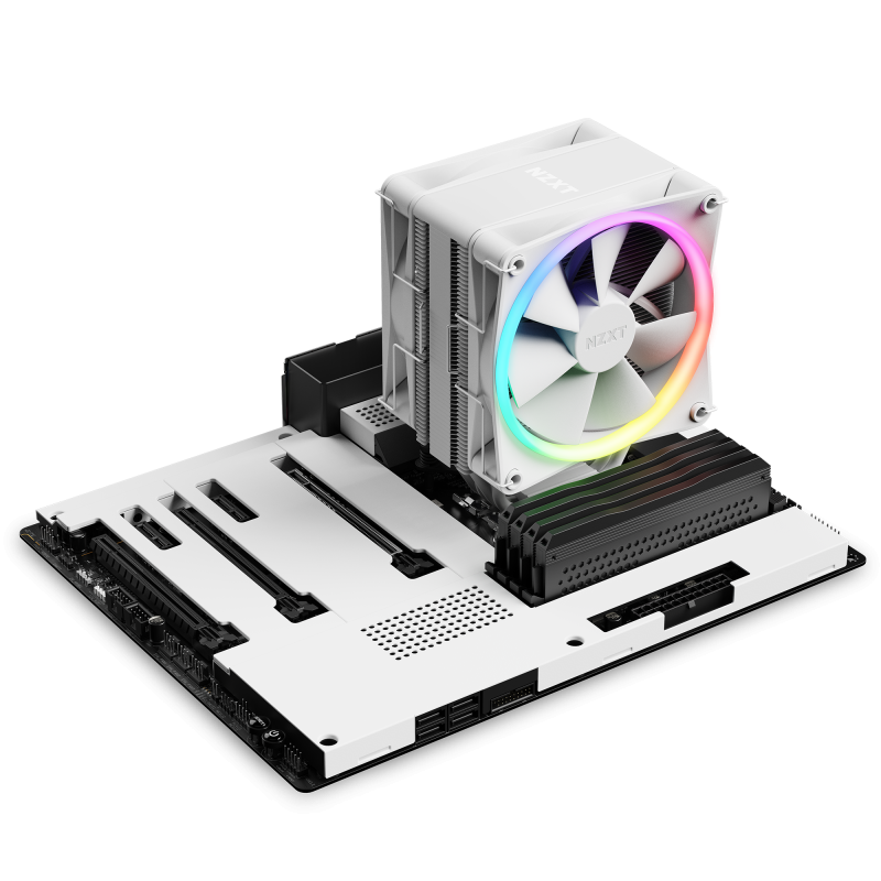 NZXT T120 RGB CPU Air Cooler with RGB - ( Black / White ) NZXT T120 RGB CPU Air Cooler with RGB - ( Black / White )