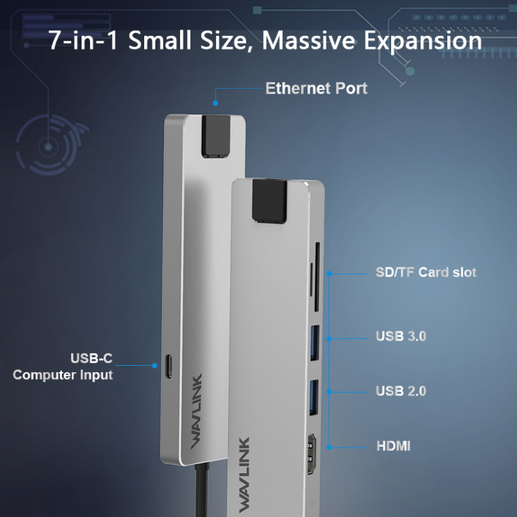 Wavlink UHP3409 - USB-C Versatile 4K HDMI Mini Dock (WL-UHP3409) Wavlink UHP3409 - USB-C Versatile 4K HDMI Mini Dock (WL-UHP3409)