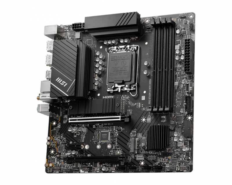 MSI PRO B760M-A WIFI DDR4 MATX (AM5) [現金優惠 $928]