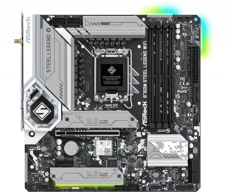 ASROCK B760M STEEL LEGEND WIFI [現金優惠 $1280]