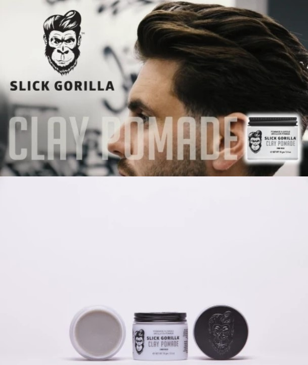 英國 Slick Gorilla 英國猩猩頭髮凝土髮油 Clay Pomade