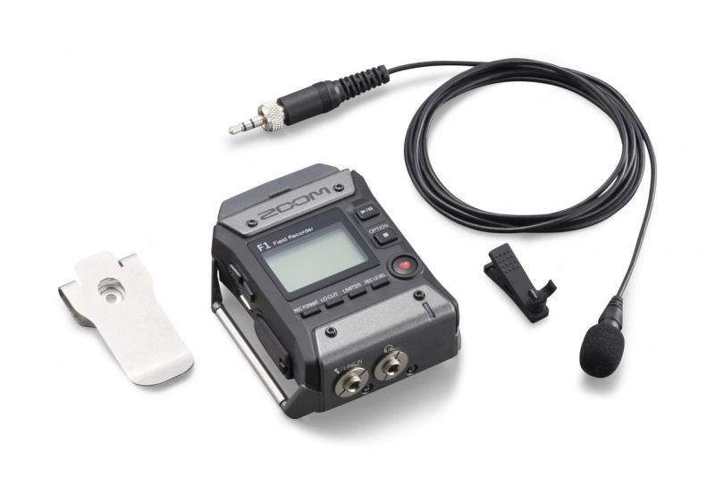 Zoom F1-LP Field Recorder + Lavalier MIc 數碼錄音機