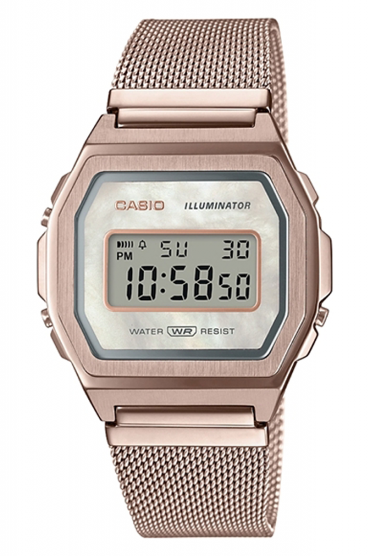 Casio Vintage Iconic Collection 珍珠母不鏽鋼系列手錶 [3色]