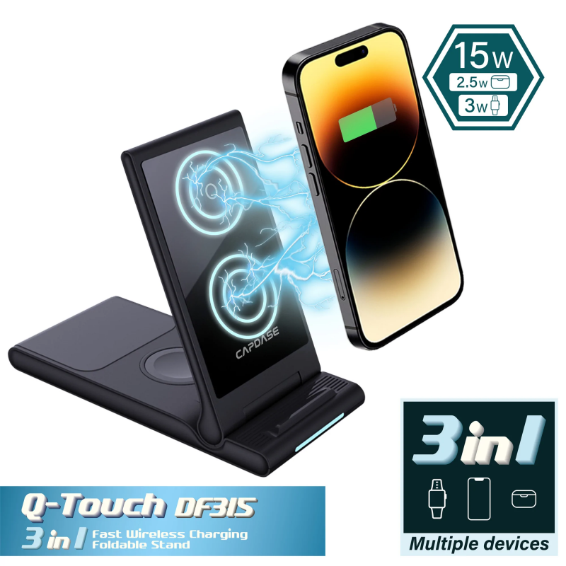 Capdase Q-Touch DF71 Fast Wireless Charging Stand DS00-QT01