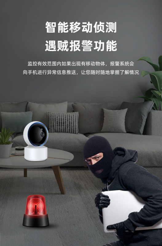 NETEC TY-02 3百萬像 WIFI IPCAM TUYA 移動追蹤