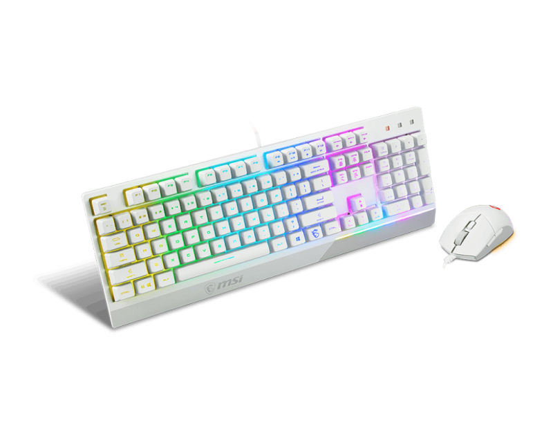 MSI VIGOR GK30 COMBO - ( BLACK / WHITE )