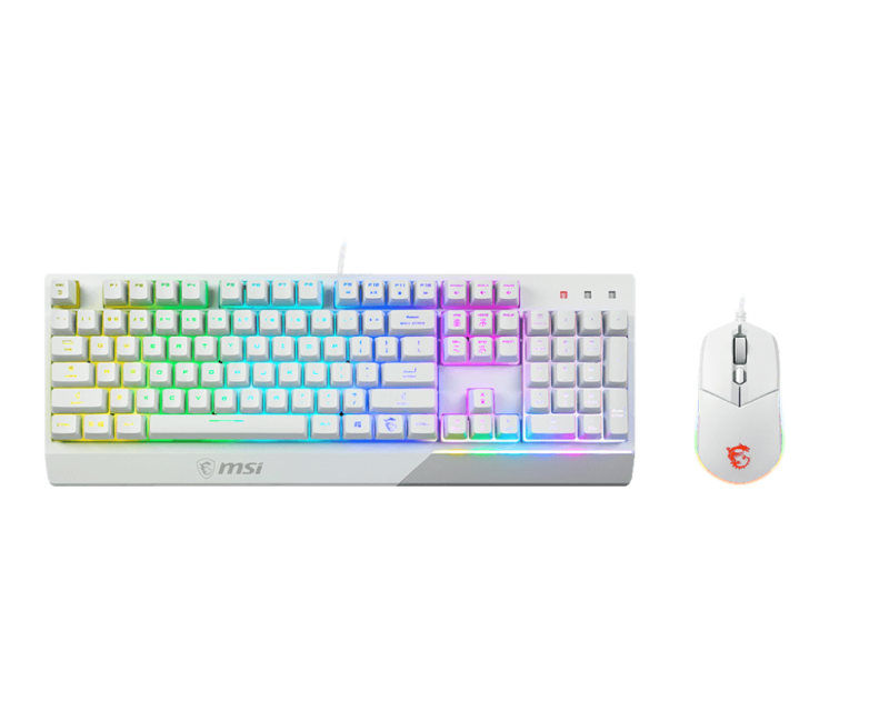 MSI VIGOR GK30 COMBO - ( BLACK / WHITE )