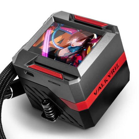 Valkyrie (VALKYRIE) E240 VK 2.4"LCD H.264 CPU water cooling radiator - Black