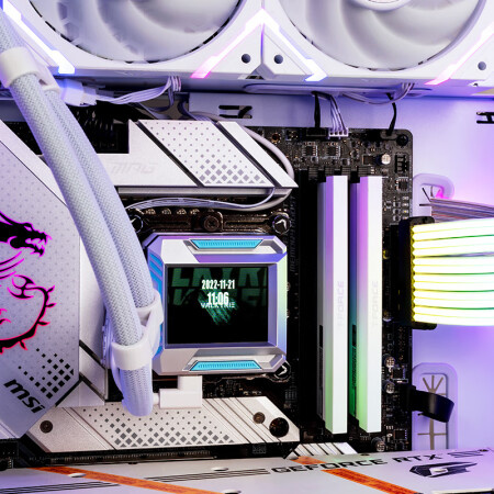 Valkyrie (VALKYRIE) E240 VK 2.4"LCD H.264 CPU water cooling radiator - White Valkyrie (VALKYRIE) E240 VK 2.4"LCD H.264 CPU water cooling radiator - White