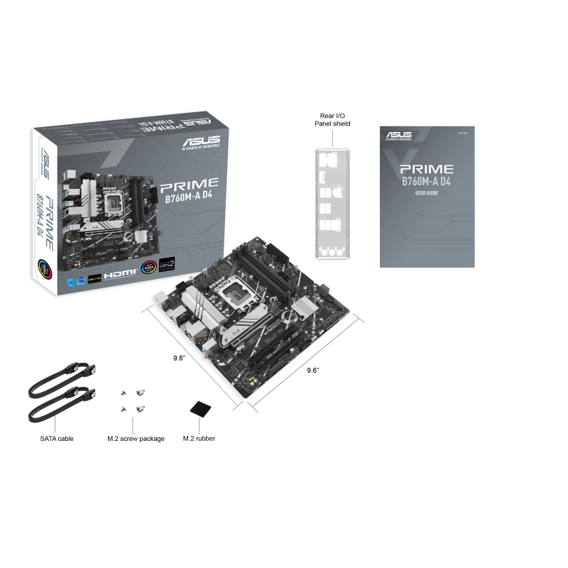 ASUS PRIME B760M-A D4 [現金優惠 $1000]