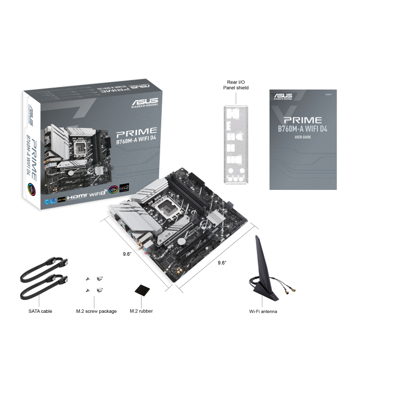 ASUS PRIME B760M-A WIFI D4 [現金優惠 $1100]