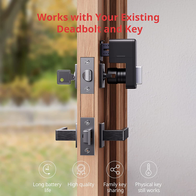 SwitchBot【Smart Door Lock + Keypad Bundle】智能密碼門鎖套裝