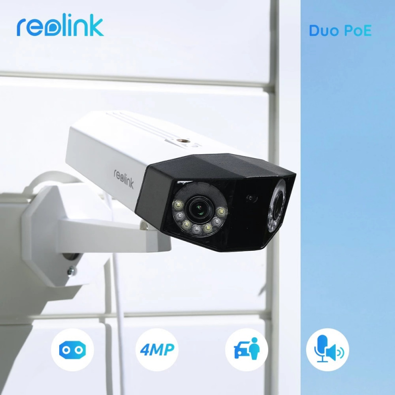 Reolink【Duo 2 LTE】2K Sim卡 無線戶外攝影機