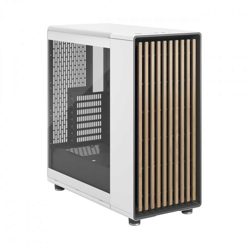 Fractal Design North Chalk White TG Clear Tint ( FD-C-NOR1C-04 )