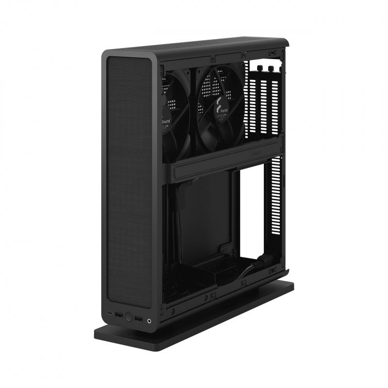 Fractal Design Ridge (PCIe 4.0) Black mITX ( FD-C-RID1N-01 ) Fractal Design Ridge (PCIe 4.0) Black mITX ( FD-C-RID1N-01 )