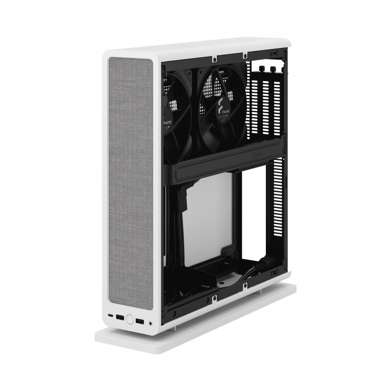 Fractal Design Ridge (PCIe 4.0) White mITX ( FD-C-RID1N-02 ) Fractal Design Ridge (PCIe 4.0) White mITX ( FD-C-RID1N-02 )