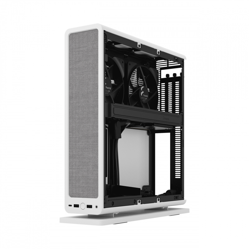 Fractal Design Ridge (PCIe 4.0) White mITX ( FD-C-RID1N-02 ) Fractal Design Ridge (PCIe 4.0) White mITX ( FD-C-RID1N-02 )