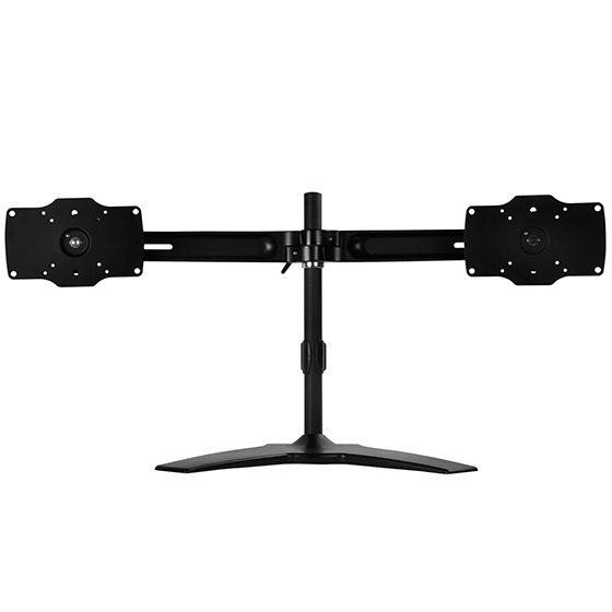 SilverStone Horizontal dual LCD monitor desk stand - LARGE (SST-ARM23BS-L) SilverStone Horizontal dual LCD monitor desk stand - LARGE (SST-ARM23BS-L)