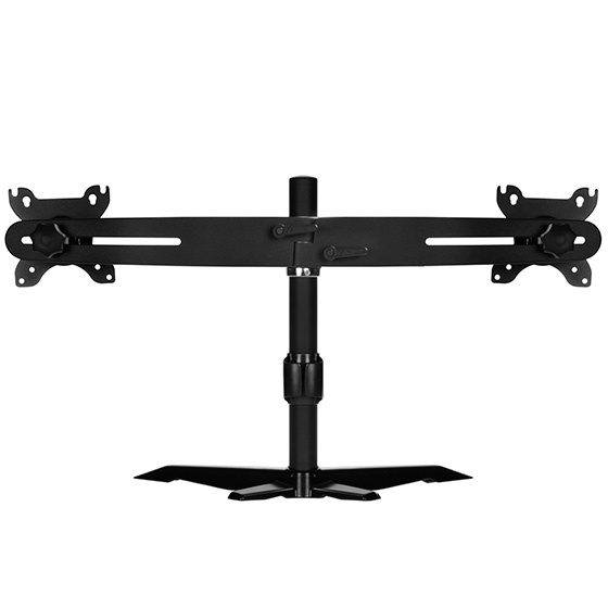 SilverStone Horizontal dual LCD monitor desk stand (SST-ARM23BS) SilverStone Horizontal dual LCD monitor desk stand (SST-ARM23BS)
