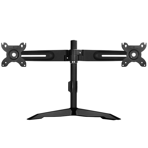 SilverStone Horizontal dual LCD monitor desk stand (SST-ARM23BS) SilverStone Horizontal dual LCD monitor desk stand (SST-ARM23BS)