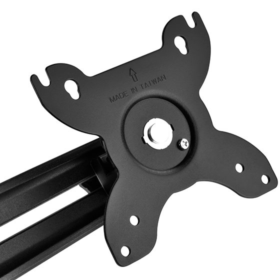 SilverStone Horizontal dual LCD monitor desk stand (SST-ARM23BS) SilverStone Horizontal dual LCD monitor desk stand (SST-ARM23BS)