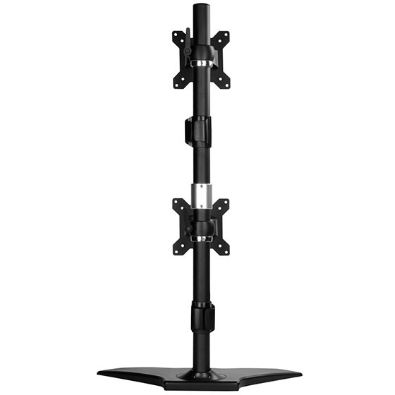 SilverStone Horizontal dual LCD monitor desk stand (ARM24BS)