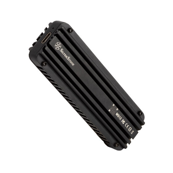 SilverStone 20Gbps SuperSpeed+ USB 3.2 Type-C to NVMe M.2 SSD enclosure (MS12) SilverStone 20Gbps SuperSpeed+ USB 3.2 Type-C to NVMe M.2 SSD enclosure (MS12)