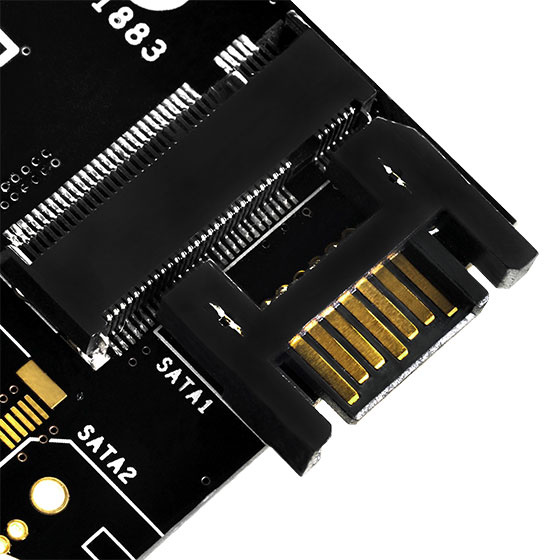 SilverStone ECM20 M.2 to PCIe X4 / SATA 6G adpater (ECM20)