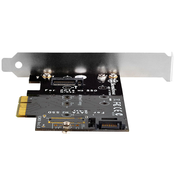 SilverStone ECM20 M.2 to PCIe X4 / SATA 6G adpater (ECM20)