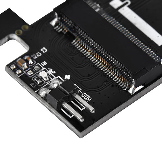 SilverStone 1U M.2 M Key PCIe NVMe Adapter to PCIe X4 (ECM25)