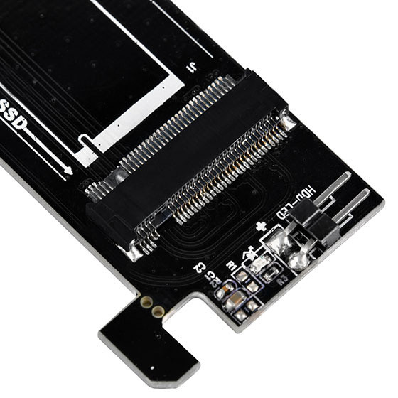 SilverStone 1U M.2 M Key PCIe NVMe Adapter to PCIe X4 (ECM25)