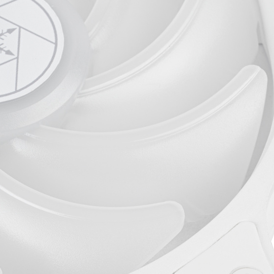 SILVERSTONE Air Blazer 120RW Brilliant addressable RGB fan optimized for radiators and heatsinks