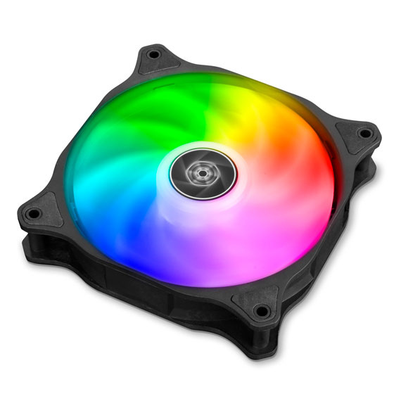 SILVERSTONE Air Blazer 120R Brilliant addressable RGB radiator and heatsink fan SILVERSTONE Air Blazer 120R Brilliant addressable RGB radiator and heatsink fan