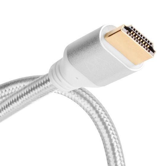 SilverStone CPH01 4K 60Hz HDMI Cable - Charcoal (CPH01C-1800)